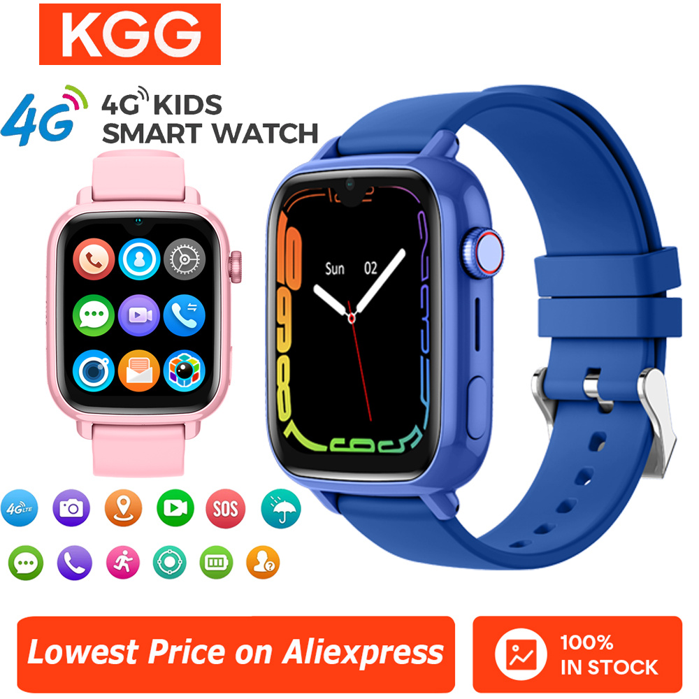Fall Detection Watch - 4G スマートウォッチキッズフォンウォッチアプリダウンロード 1G + 8G GPS