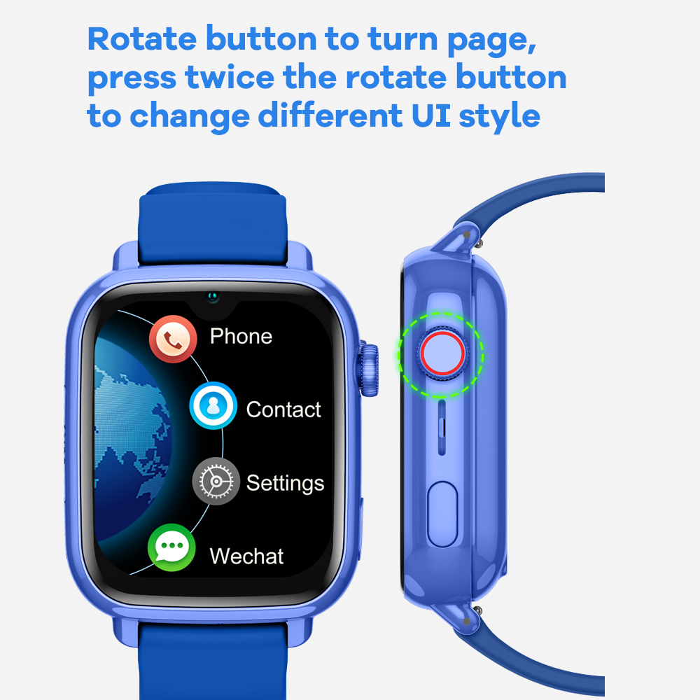4G スマートウォッチキッズフォンウォッチアプリダウンロード - Fall Detection Watch のレビューと価格