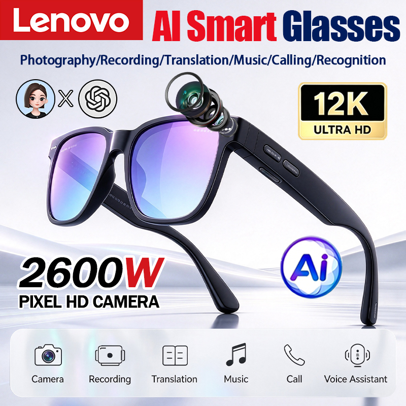 Lenovo AIスマートグラス 12KHD 2600W A - Smart Glasses Lens のレビューと価格
